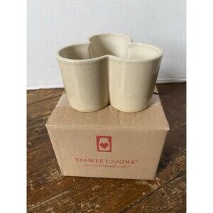 Yankee Candle Triple Ceramic Mixology Votive Candle Holder New W/box
